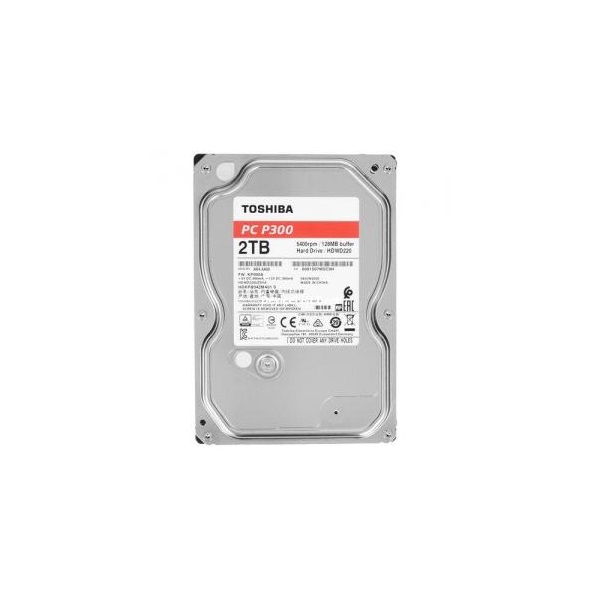 TOSHIBA 3.5" HDD SATA-III 2TB 5400rpm 128MB Cache (HDWD220UZSVA)