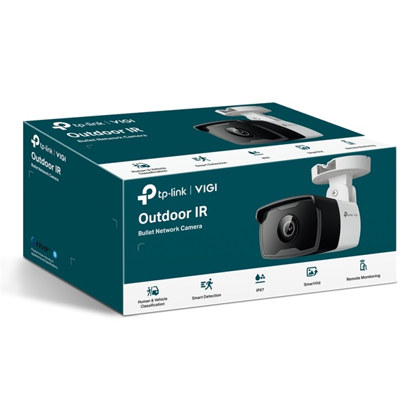 TP-LINK IP Kamera kültéri éjjellátó 2 Megapixel, 4mm Objektív, VIGI C320I(4MM) (VIGI C320I(4MM))