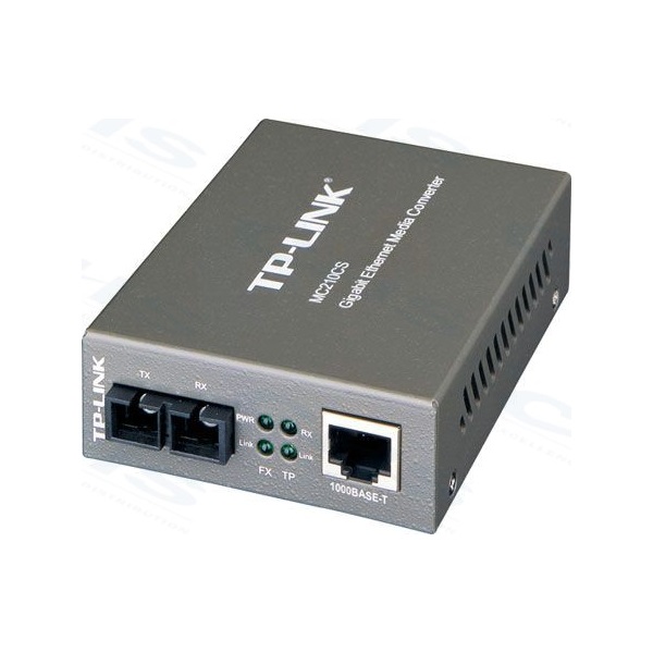 TP-LINK Optikai Media Konverter 1000(réz)-1000SX(SC) Single mód, MC210CS (MC210CS)