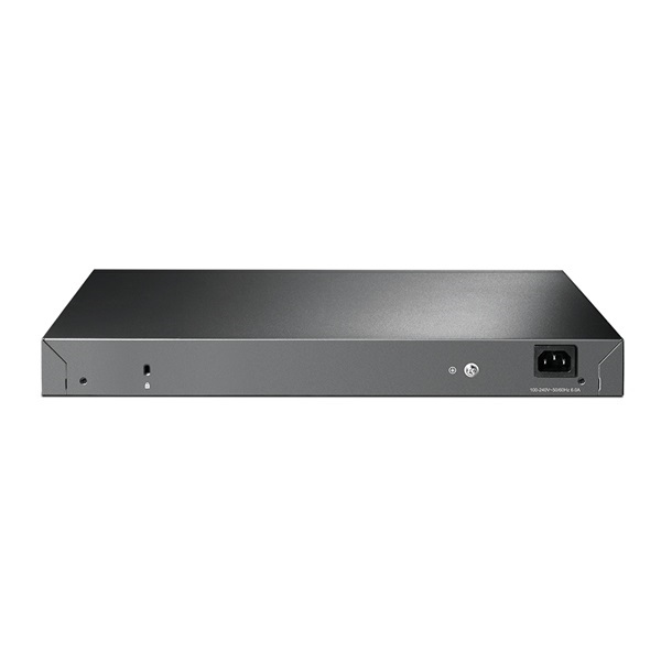 TP-LINK Switch 48x1000Mbps (48xPOE+) + 4xGigabit SFP + 2xkonzol port, Menedzselhető Rackes, SG3452P (SG3452P)
