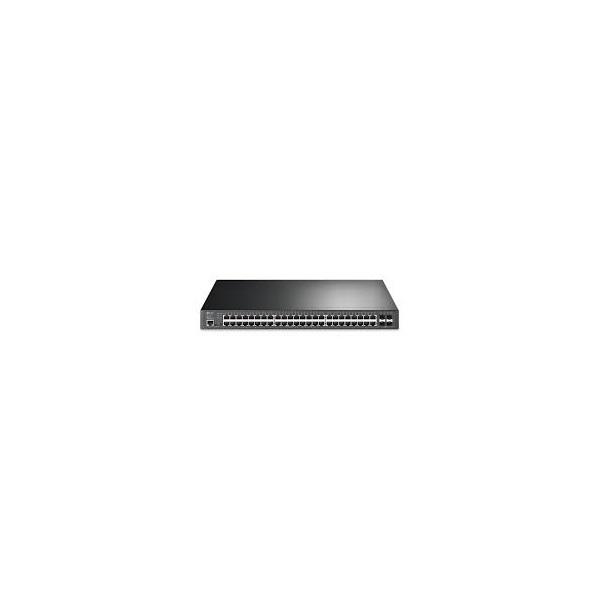 TP-LINK Switch 48x1000Mbps + 4x10G SFP+ + 2xkonzol port, Menedzselhető Rackes, SG3452X (SG3452X)