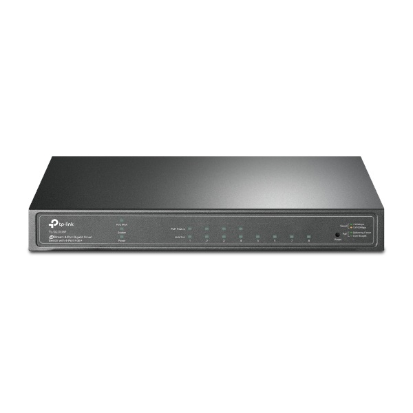TP-LINK Switch 8x1000Mbps (4xPOE+), Menedzselhető, SG2008P (SG2008P)