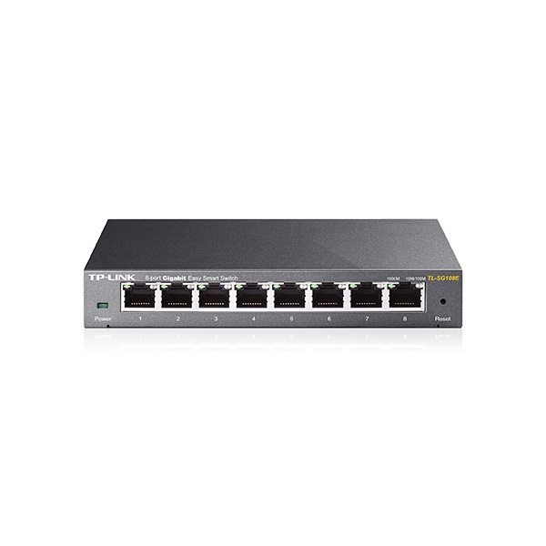 TP-LINK Switch 8x1000Mbps, Easy Smart, TL-SG108E (TL-SG108E)
