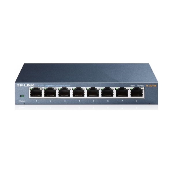 TP-LINK Switch 8x1000Mbps, TL-SG108 (TL-SG108)