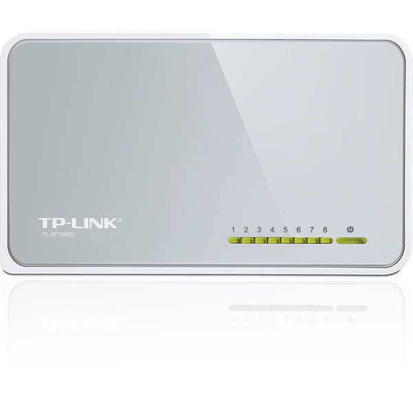 TP-LINK Switch 8x100Mbps, TL-SF1008D (TL-SF1008D)