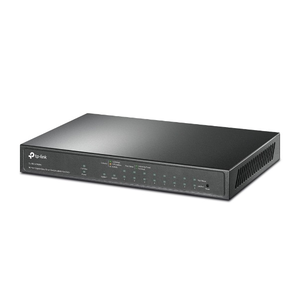 TP-LINK Switch 9x1000Mbps (8xPOE+) + 1xGigabit kombó SFP, Easy Smart, TL-SG1210MPE (TL-SG1210MPE)
