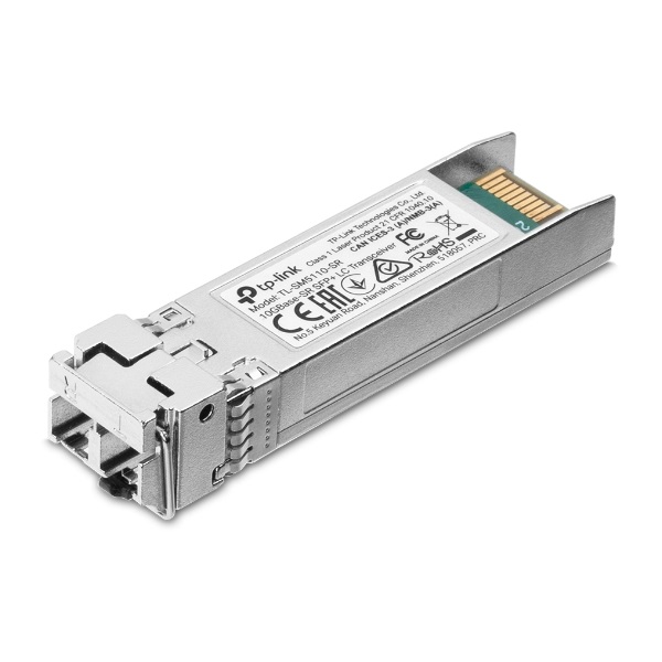 TP-LINK Switch SFP+ Modul 10GBase-SR + LC adóvevő, SM5110-SR (SM5110-SR)