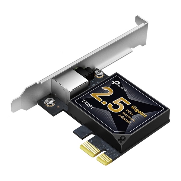 TP-LINK Vezetékes hálózati adapter PCI-Express 2.5Gbps, TX201 (TX201)