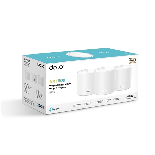 TP-LINK Wireless Mesh Networking system AX1500 DECO X10 (3-PACK) (DECO X10(3-PACK))