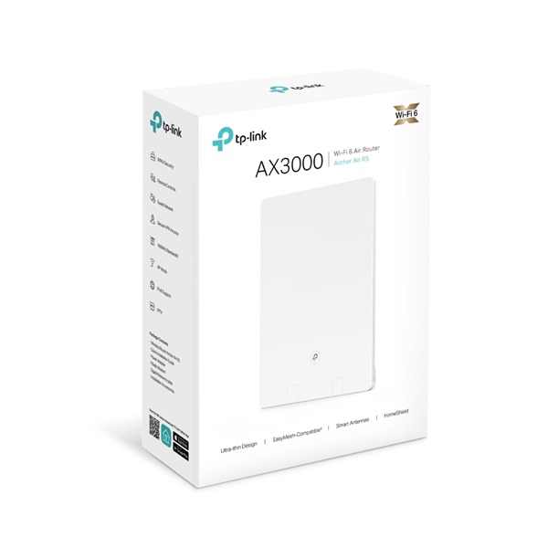 TP-LINK Wireless Range Extender Dual Band AX3000 Wifi 6 Air falra rögzíthető, ARCHER AIR R5 (ARCHER AIR R5)