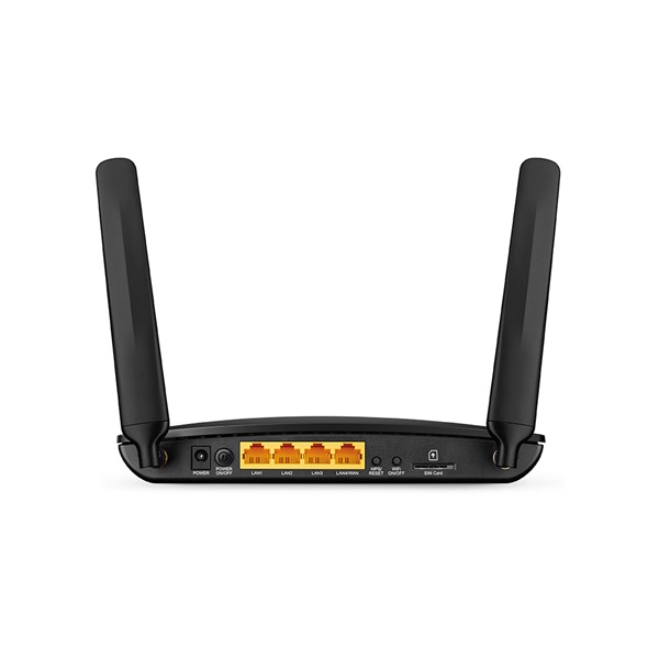 TP-LINK 3G/4G Modem + Wireless Router Dual Band AC1200 1xWAN/LAN(100Mbps) + 3xLAN(100Mbps), Archer MR400 (ARCHER MR400)