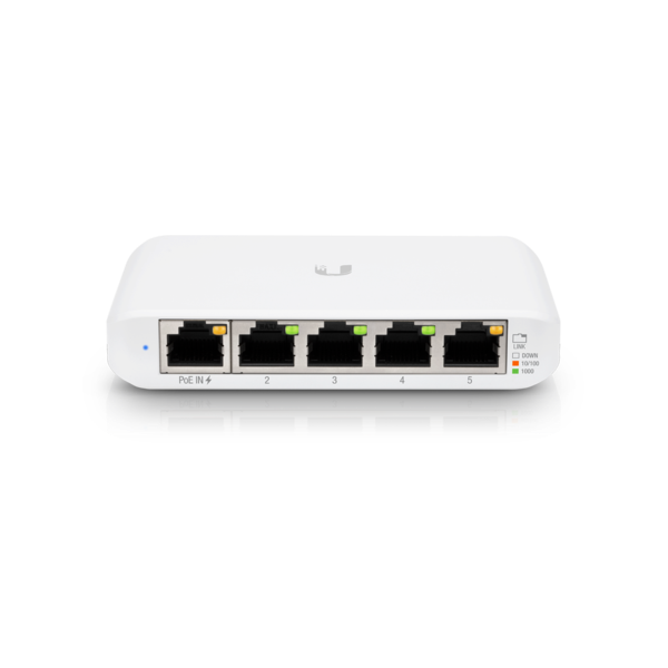 UBiQUiTi Switch 5x1000Mbps (POE Input), Menedzselhető, Asztali - USW-FLEX-MINI (USW-FLEX-MINI)