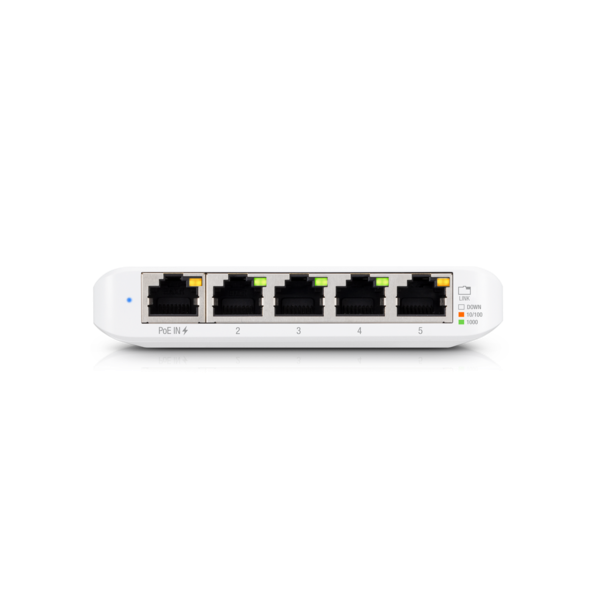 UBiQUiTi Switch 5x1000Mbps (POE Input), Menedzselhető, Asztali - USW-FLEX-MINI (USW-FLEX-MINI)