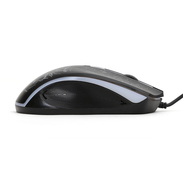 VARR optikai gamer egér, OM-125 PREDOS PRO-GAMING 800-1200-1600 DPI LED (OM0125)