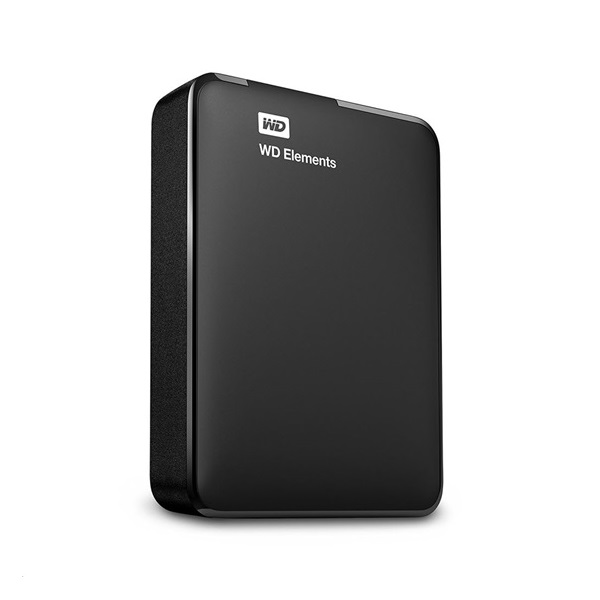 WESTERN DIGITAL 2.5" USB 3.0 HDD 4TB ELEMENTS PORTABLE 5400rpm fekete (WDBU6Y0040BBK-WESN)