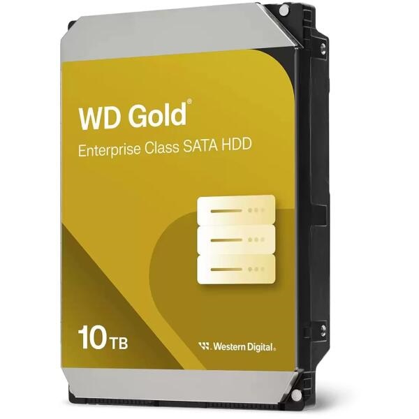 WESTERN DIGITAL 3.5" HDD SATA-III 10TB 7200rpm 512MB Cache, CAVIAR Gold (WD103KRYZ)