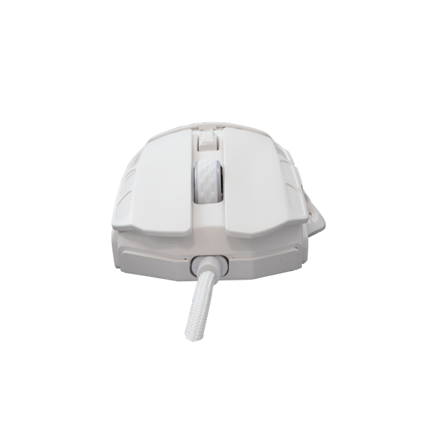 WHITE SHARK ECTOR-W GM-5016W RGB gamer egér, 12.200 dpi, 7 gombos fehér (WS GM-5016W)