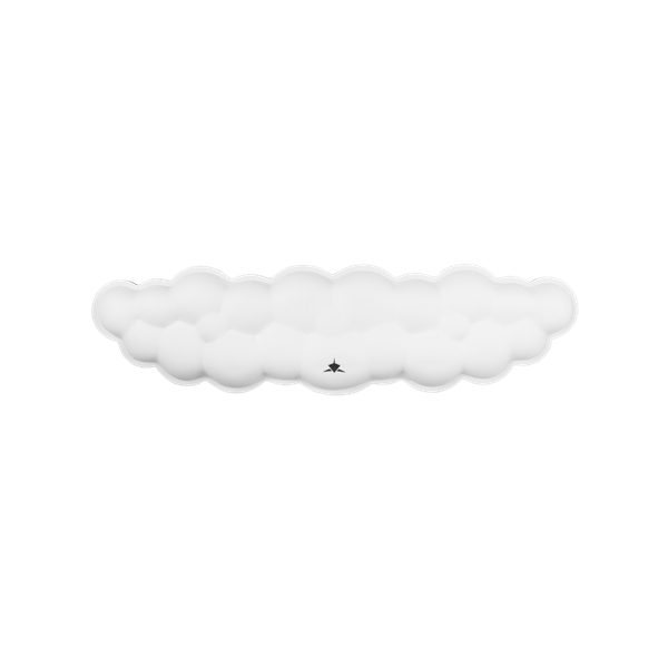 WHITE SHARK KP-012W CUMULUS-W csuklótámasz 90X40X3cm, fehér (WS KP-012W)
