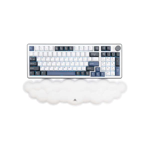 WHITE SHARK KP-012W CUMULUS-W csuklótámasz 90X40X3cm, fehér (WS KP-012W)