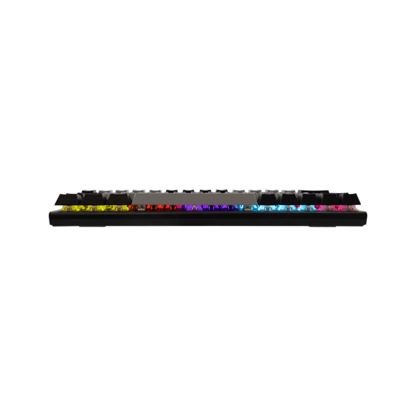 WHITE SHARK WAKIZASHI-2/G-B/R-HU, GK-002713V2/G-B/R-HU szürke/fekete, magyar, mechanikus gamer billentyűzet (WS GK-002713V2-G-B/R-HU)