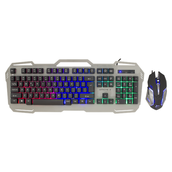 WHITE SHARK APACHE-2HU Combo gamer billetyűzet (magyar) + GAMER EGÉR (WS GMK-1901HU)