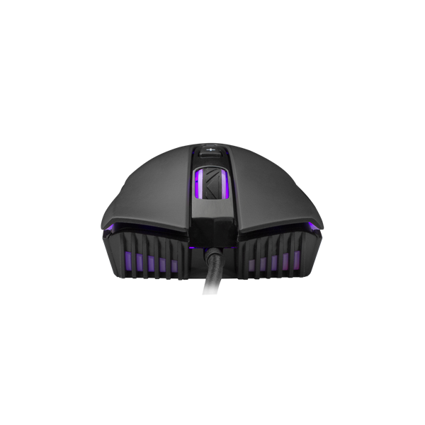 WHITE SHARK GM-5003 AZARAH gaming egér, fekete, 6400dpi (WS GM-5003)