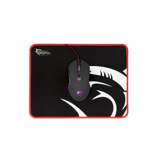 WHITE SHARK COMANCHE-3 gamer combo billetyűzet (magyar) + egér + fejhallgató + egérpad (WS GC-4104HU)