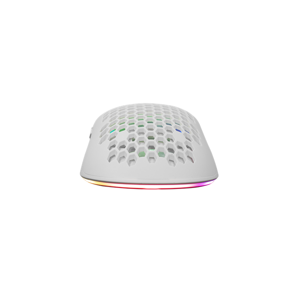 WHITE SHARK GM-5007W GALAHAD gamer egér, fehér, 6400 dpi (WS GM-5007W)