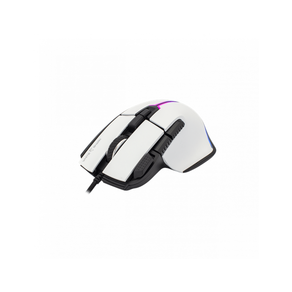 WHITE SHARK GM-9006W MARROK-W gamer egér, fehér, 12000 dpi (WS GM-9006W)