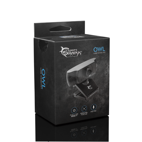 WHITE SHARK OWL GWC-004 Full HD webkamera mikrofonnal (GWC-004)