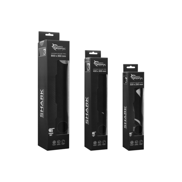 WHITE SHARK SHARK "XL" gamer egérpad (800x350x3 mm) (WS MP-1967)