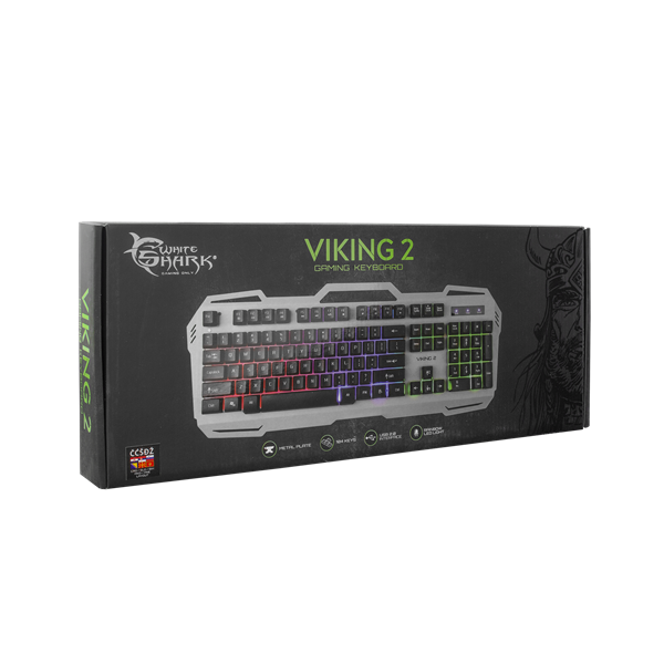 White Shark VIKING -2 membrános gamer billentyűzet (magyar) (GK-1924HU)