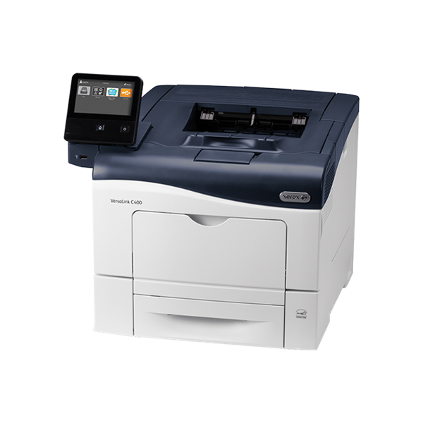 XEROX Színes Lézernyomtató VersaLink C400V_DN, A4, 35l/p, duplex, 2GB, LAN/USB/NFC, 600x600dpi, 150+500 lap adagoló (C400V_DN)