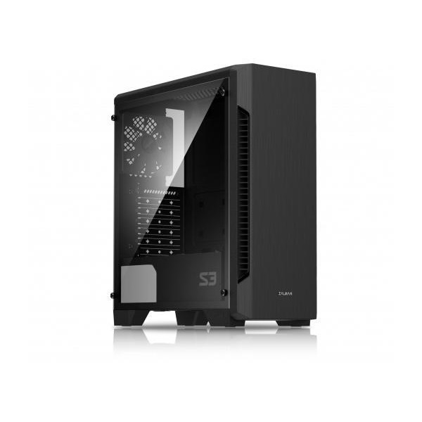 ZALMAN Ház Midi ATX S3 Tápegység nélkül, Fekete (S3)