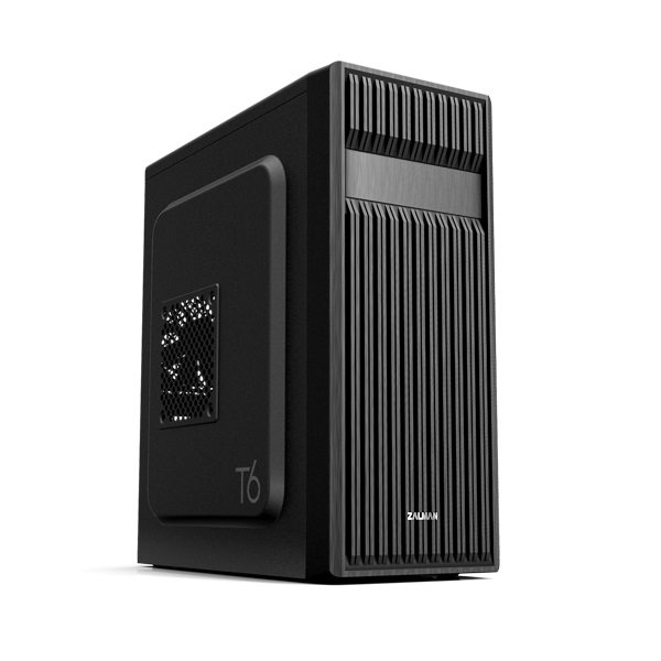 ZALMAN Ház Mini ATX T6 tápegység nélkül, Mini-Tower Fekete, USB3.0 (ZM-T6)