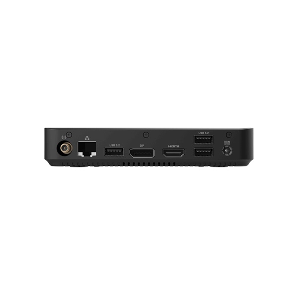 ZOTAC PC ZBOX, Intel N-series N100 3.4GHz, HDMI, Displayport, LAN, WIFI, BT, M.2 SSD hely, 4xUSB (ZBOX-MI351-E)