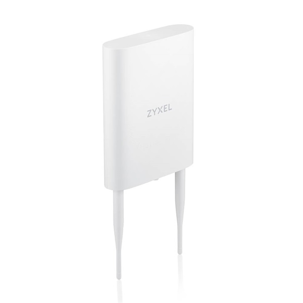 ZYXEL Wireless Access Point Dual Band AX1800 (WiFi 6) Falra rögzíthető Kültéri, NWA55AXE-EU0102F (NWA55AXE-EU0102F)