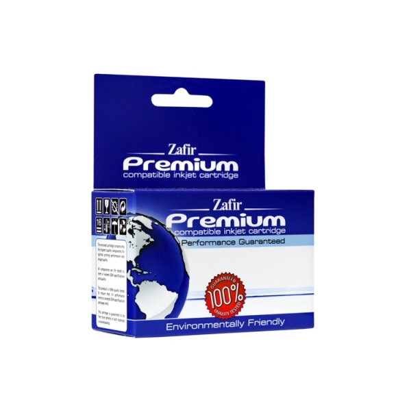 ZAFIR PREMIUM Tintapatron - 10ml CLI-526 Y + CHIP (CLI526Y), 100% új utángyártott (942)