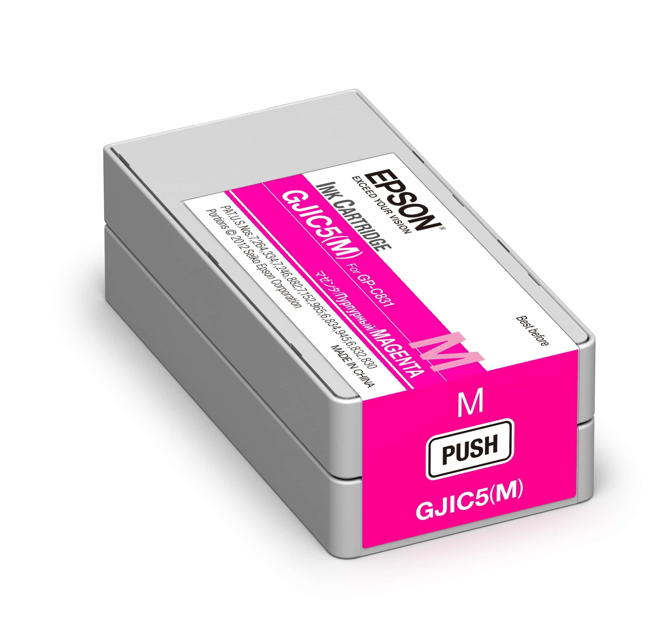 Epson GJIC5(M) C831 Tintapatron Magenta 32,5ml (C13S020565)