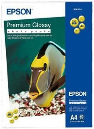 Epson prémium fényes fotópapír (A4, 50 lap, 255g) (C13S041624)