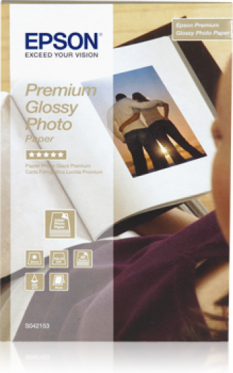 Epson prémium fényes fotópapír (10x15, 40 lap, 255g) (C13S042153)