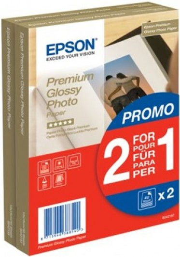Epson prémium fényes fotópapír (10x15, 2x40 lap, 255g) (C13S042167)