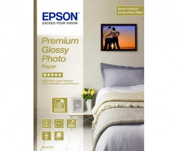 Epson prémium fényes fotópapír (A4, 2x15 lap, 255g) (C13S042169)