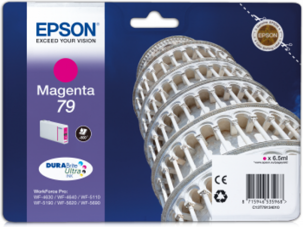 Epson T7913 Tintapatron Magenta 6,5ml No.79 (C13T79134010)