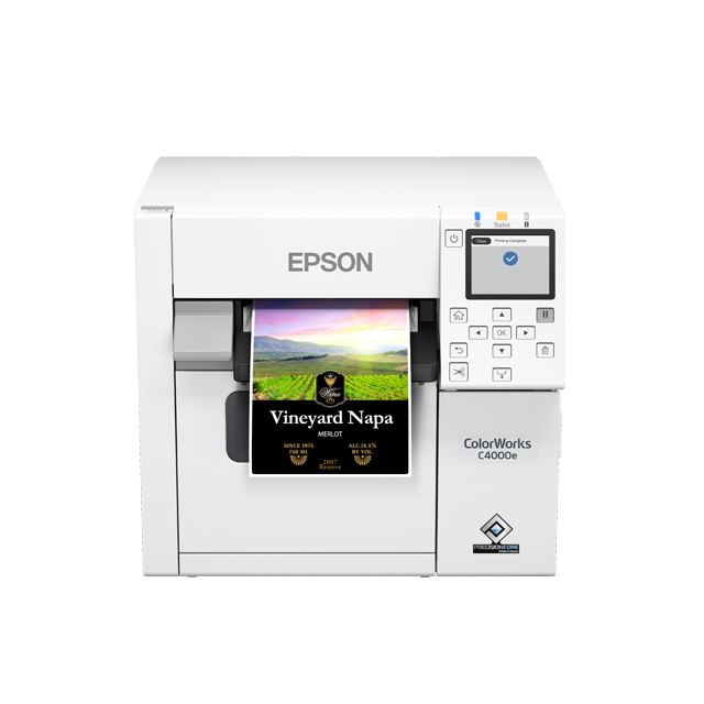 Epson C4000e (bk) Színes Címkenyomtató (C31CK03102BK)