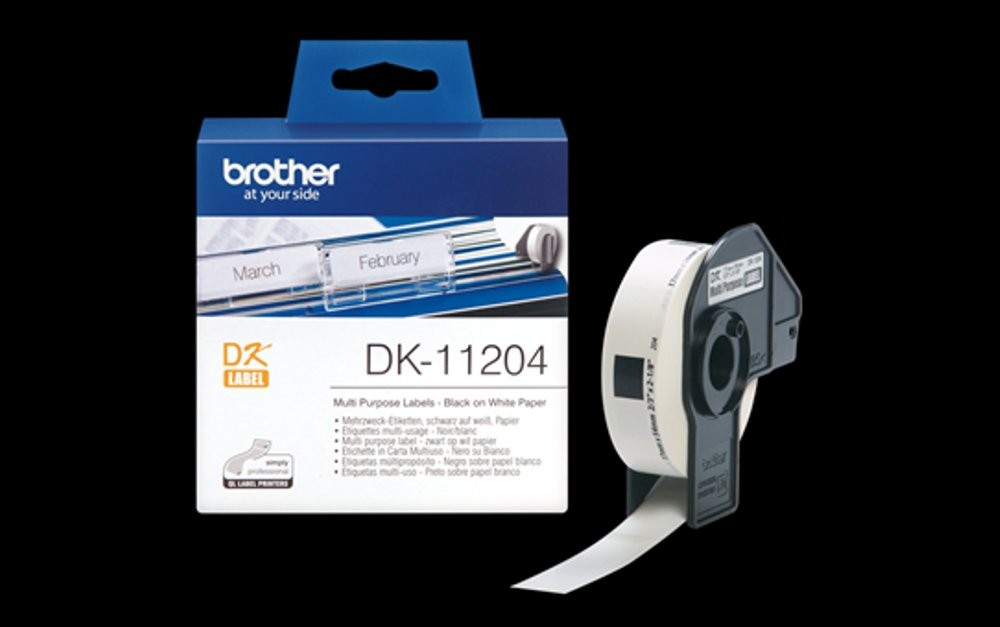 Brother DK-11204 etikett (DK11204)