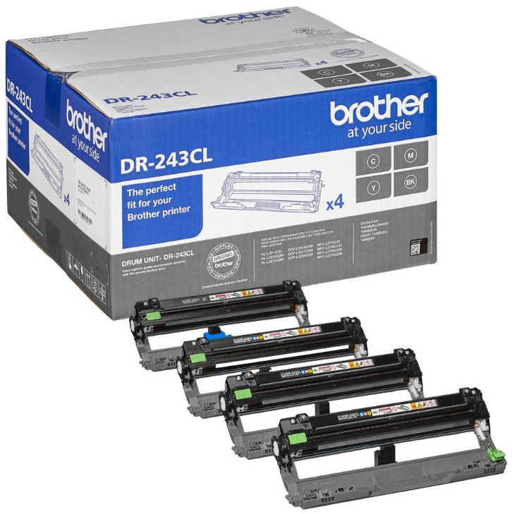 Brother DR-243CL Dobegység Készlet CYMK 18.000 oldal kapacitás (DR243CL)