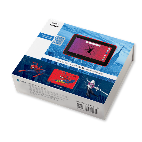eSTAR HERO Tablet Spider Man, 7.0"/RC3326/16GB/2GB/2400mAh/WiFi (TBHEEST00044RE)