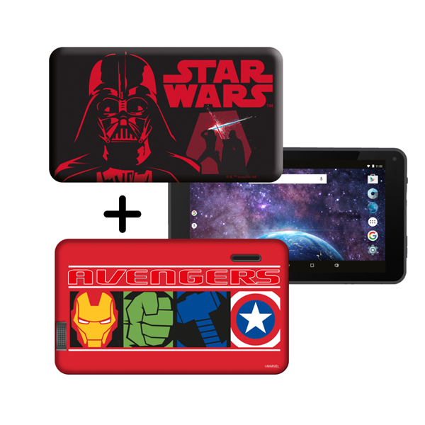 eSTAR HERO Tablet+tok 2in1:Star Wars&Avangers, 7.0"/RC3326/16GB/2GB/2400mAh/WiFi (TBHEEST00048BK)