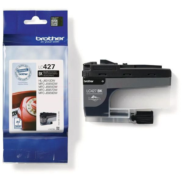 Brother LC427BK Tintapatron Black 3.000 oldal kapacitás (LC427BK)